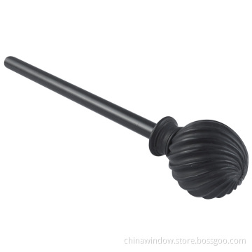 Resin Classic Finial Curtain Rod (CWCLA0046)